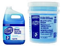 DETERGENT DISH LIQUID DAWN 12.6 OZ 25/CS (BT) - Detergents